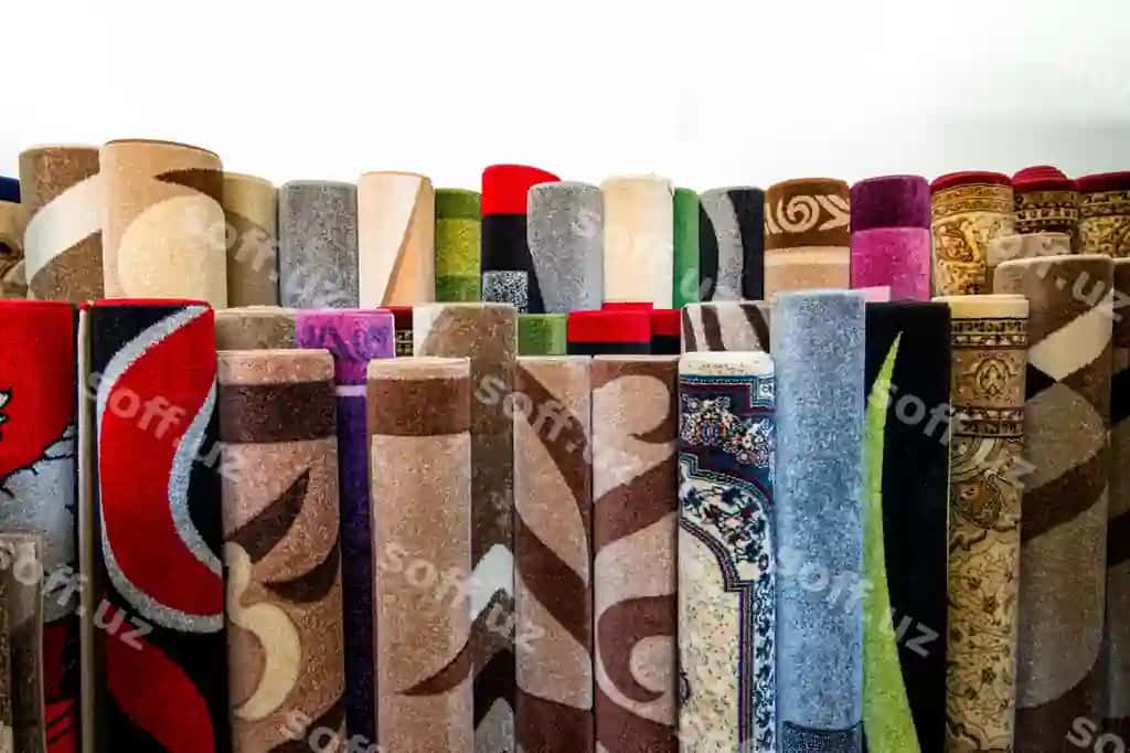 Gʻalamlarni joylang | Stack rugs
