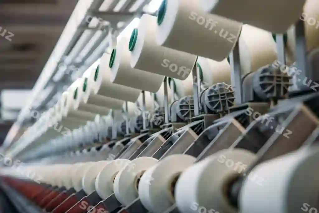 Pushti ip ishlab chiqarish fabrikasi ish rejasi | Cotton thread factory production line