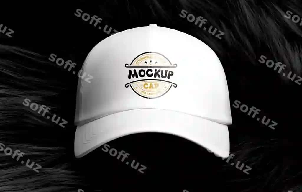 Shapka namunasi haqiqiy shablonlar maxsus brending | Cap mockup realistic templates custom branding