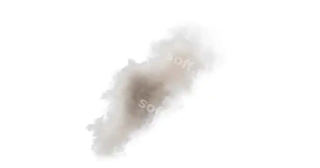 Dym ajraltirilgan shaffof orqa fonda 3d render | Smoke isolated transparent background 3d rendering