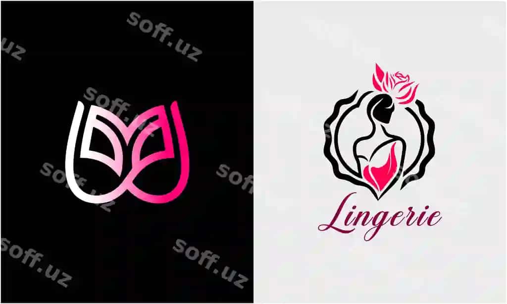 Lady qiz lingerie logo ikonka seksual ayol bra ayollar kiyimlari zamonaviy | Lady girl lingerie logo icon sexy woman bra female clothing modern