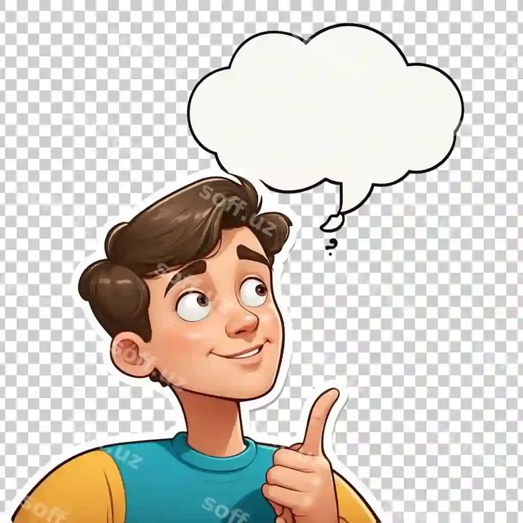 O'g'ri so'zlar qutisini beyg'iga qo'shgan | Boy with speech bubble his head