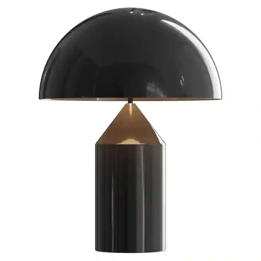 Mushroom Metal Table Lamp Elegant Modern Lighting