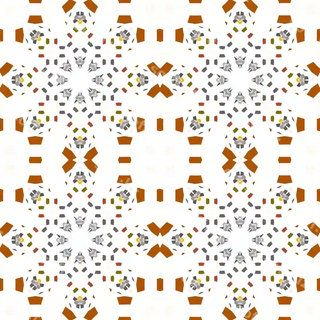 Bosib chiqqan kaleidskop naqshlar teksturasi abstrakt | Seamless kaleidoscope patterns texture is abstract