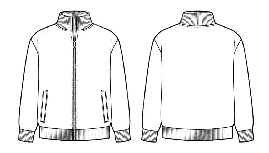 Erkaklar va bolalar uchun sviter, oldi zipga ega | Mens boys sweater with zipper clasp front