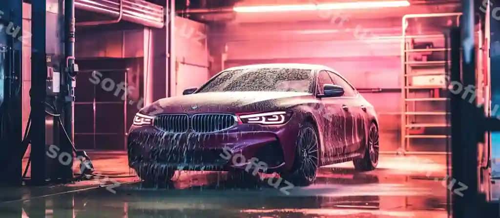 Faol pufak bilan mashina yuvish xizmati | Washing car with active foam car wash service