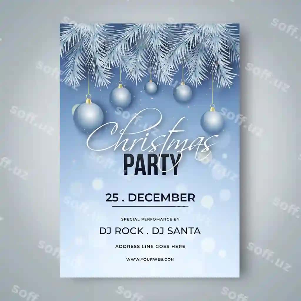 Rojdestvo bilan fon | Merry christmas background