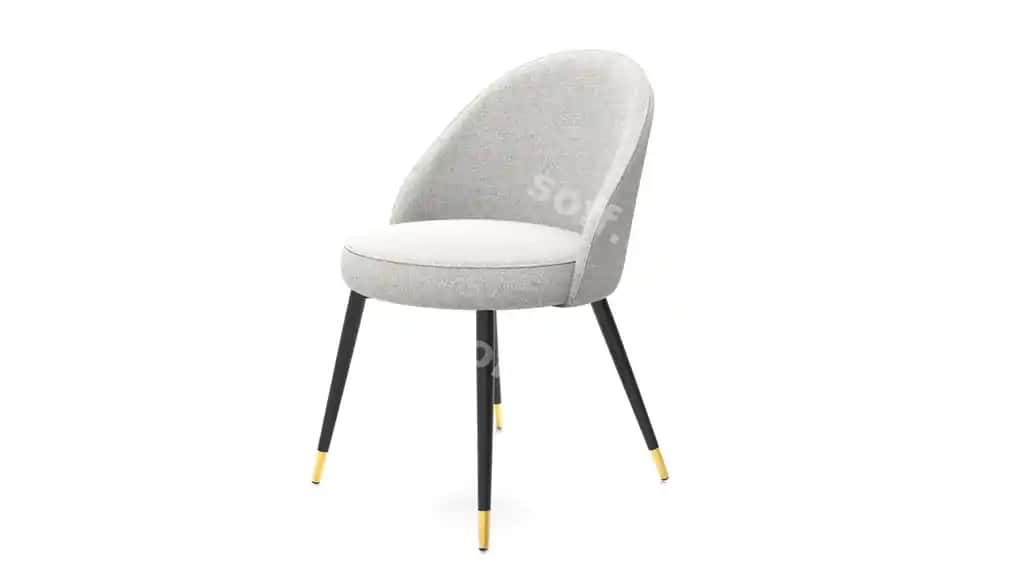 Stul o'yin xonasi uy xonasi ajralgan oq fonda mebel kontseptsiyasi | Chair living room bedroom isolated white background furniture concept