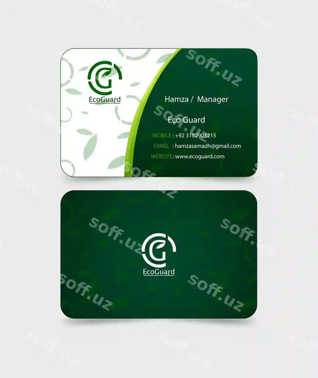 Elegant ajoyib korporat kasblashartmasi biznes kartasi | Business card elegant creative corporate professional business card