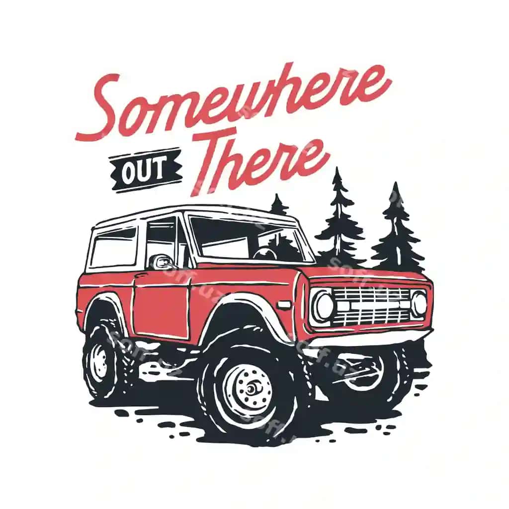 Offroad mashina illustratsiyasi | Offroad car illustration