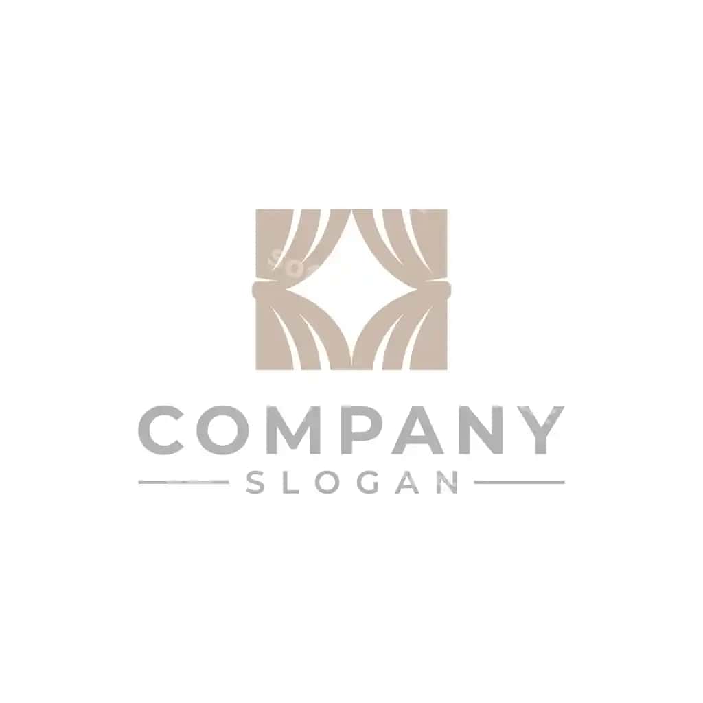 Yulduz perdeli logotip | Star curtain logo