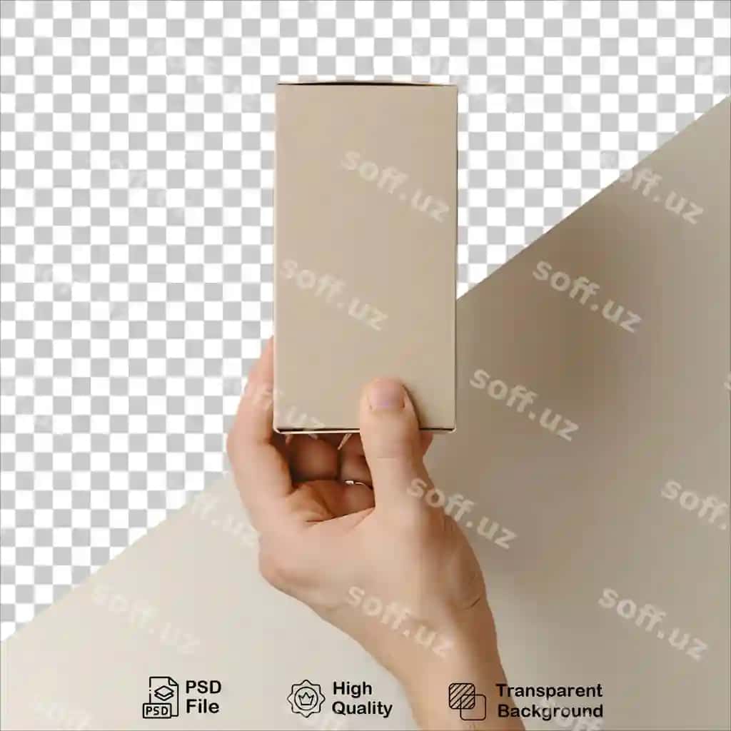 Shaxs sifat it deb yozilgan quti ni tutgan | Person holding box that says quality it