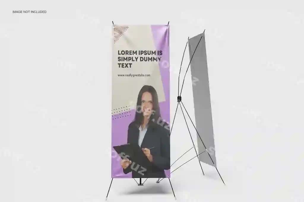X banner mockup | X banner mockup