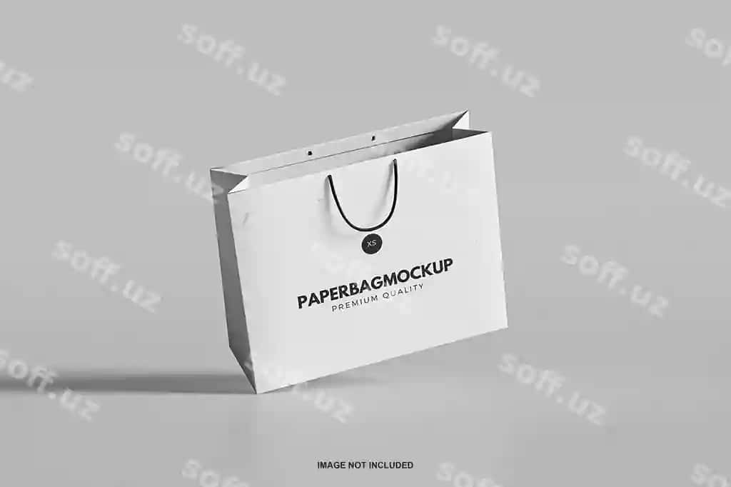 Qog'oz sumka namunasi | Paper bag mockup