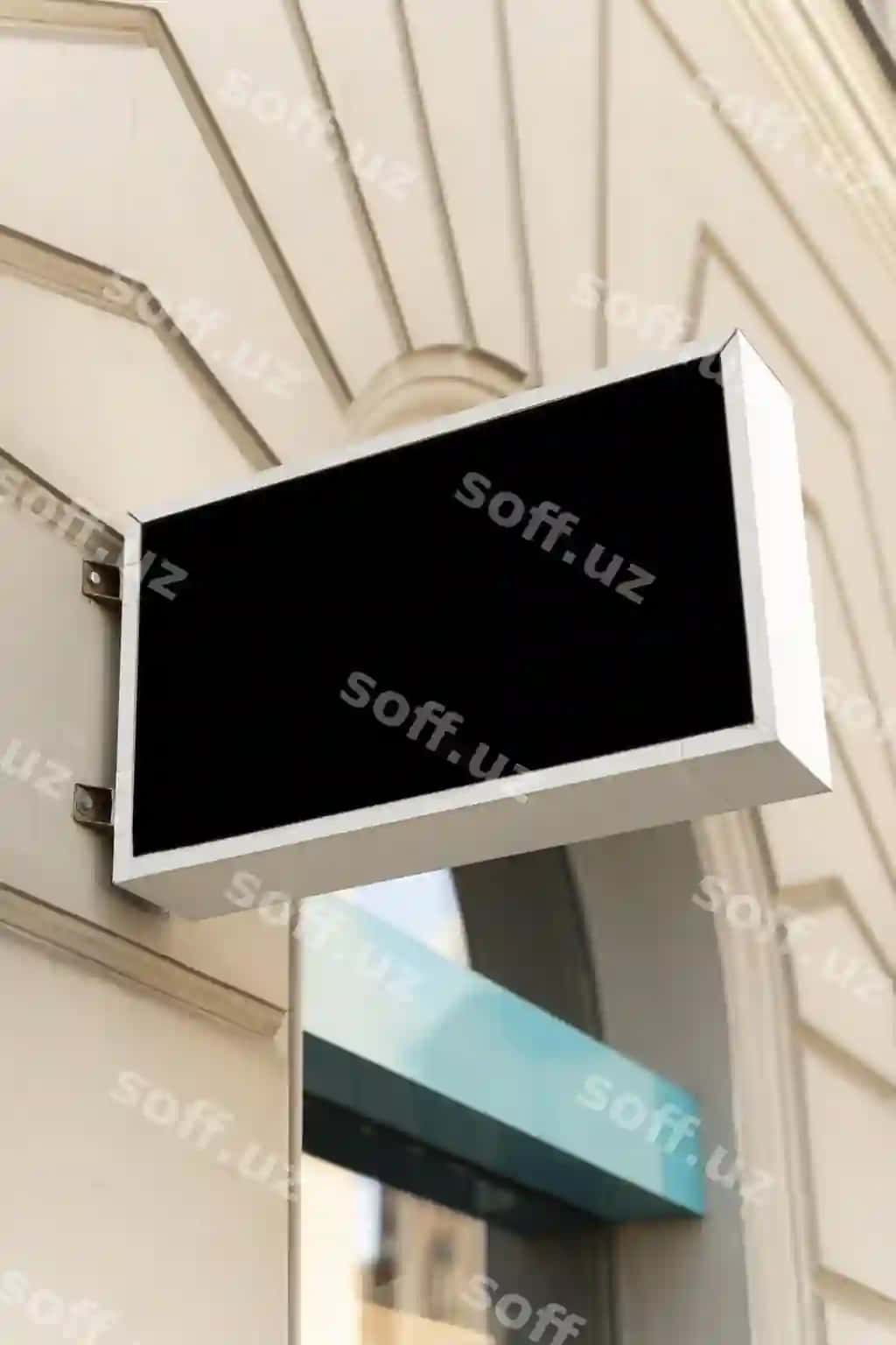 Shahar biznes loyihalari mockup | City business signs mockup