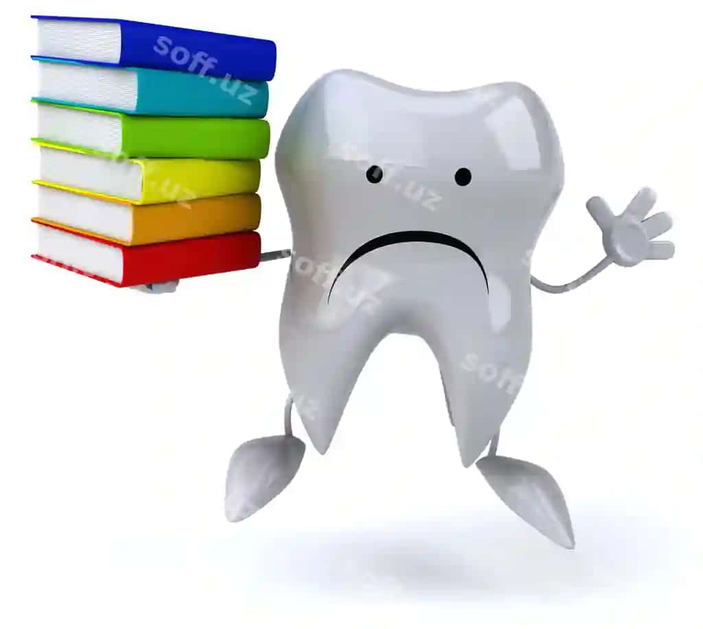 Fun tish 3d qahramon | Fun tooth 3d character