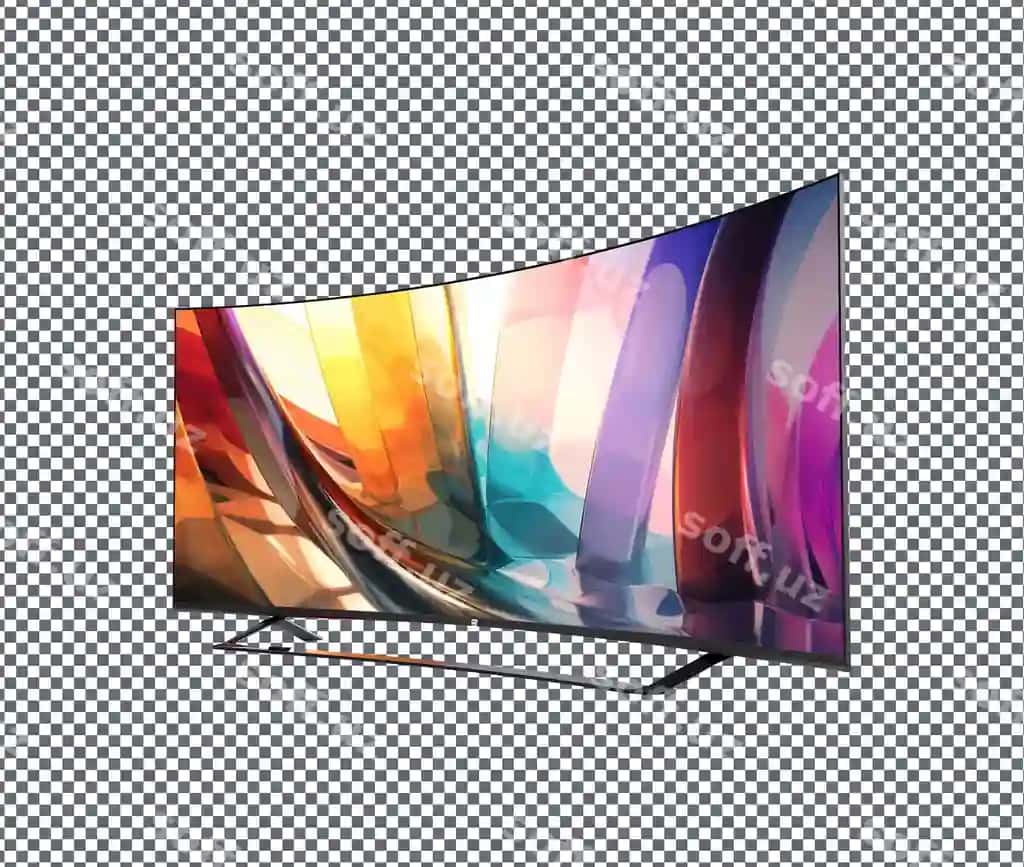 Juda chiroyli televizor ajralangan shaffof fonda | So beautiful television led isolated transparent background