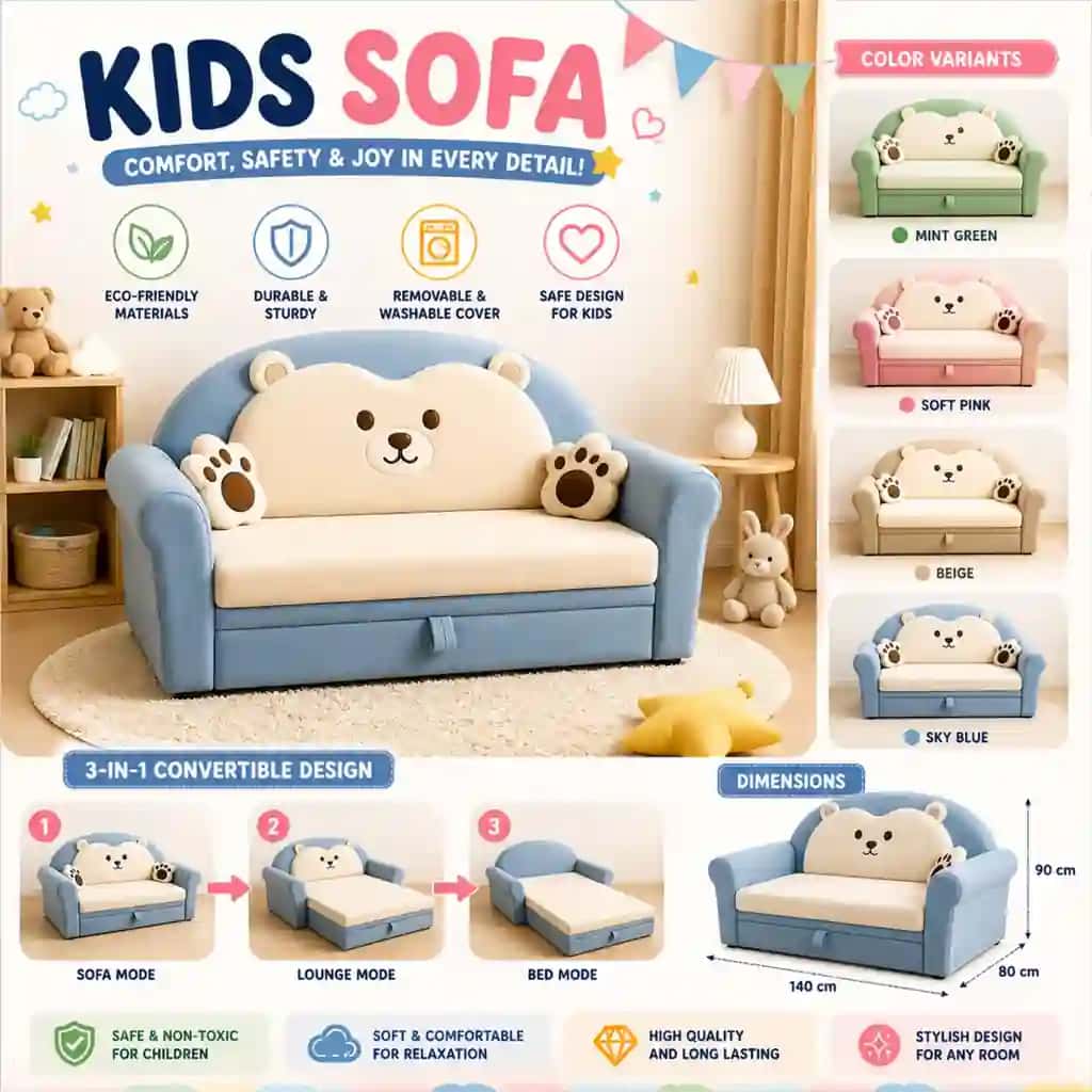 Modern Kids Sofa