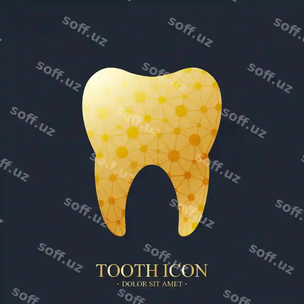 Tish vektor logotip shabloni | Tooth vector logo template