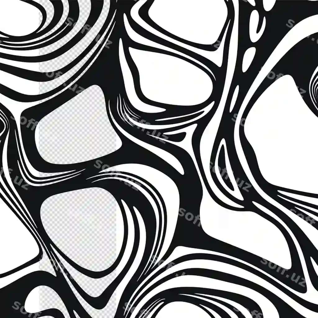 Abstrakt marble patterni shaffof fonda | Abstract marbling pattern transparent background