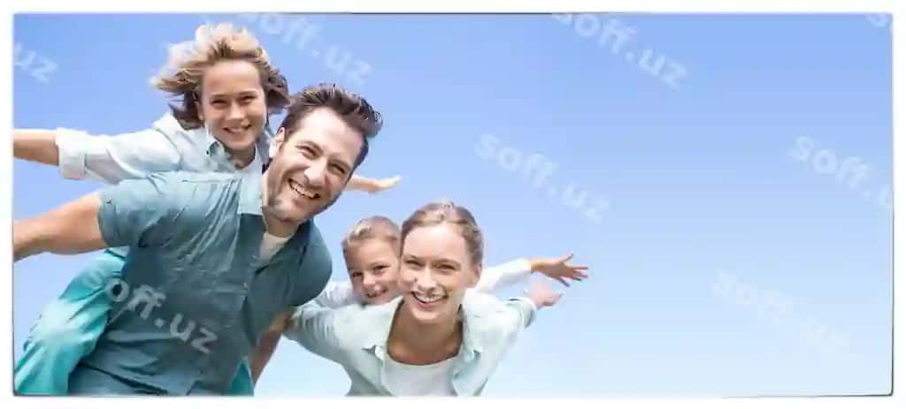 Baxtli ota-ona ularning bolalari bilan | Happy parents with their children