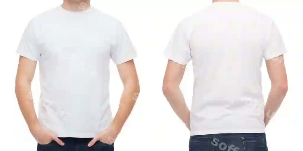 Futbolka dizayni odamlar kontseptsiyasi yaxlit rasm yosh erkak bo'sh oq futbolka | T shirt design people concept close up young man blank white t shirt