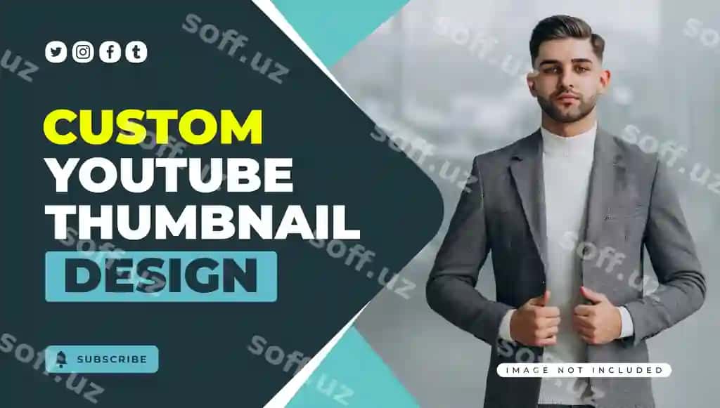 Korporativ YouTube miniatura dizayni | Corporate youtube thumbnail design