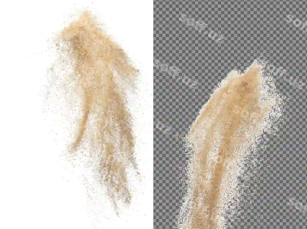 Sandyq uchish vzriv o'tpash sandyq dalg'a portlash anqar sandyq bulut | Sand flying explosion golden sand wave explode abstract sands cloud