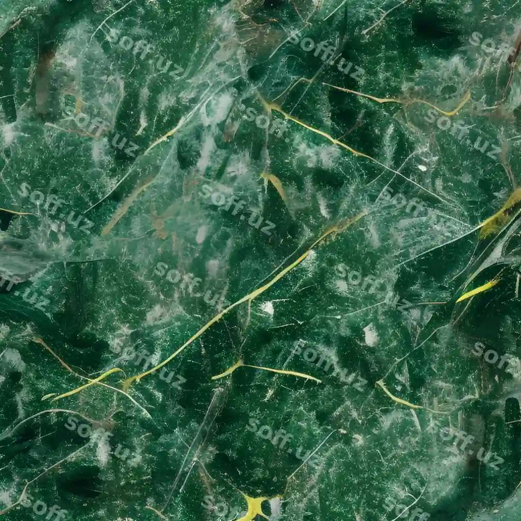 Yashil marmar abstrakt fon | Green marble abstract background