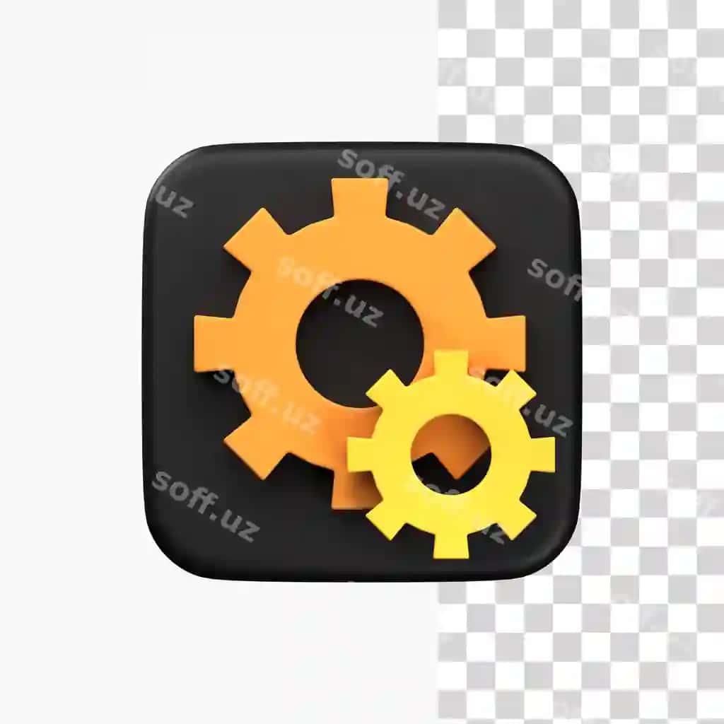 3d sozlash ikonasi | 3d setting icon