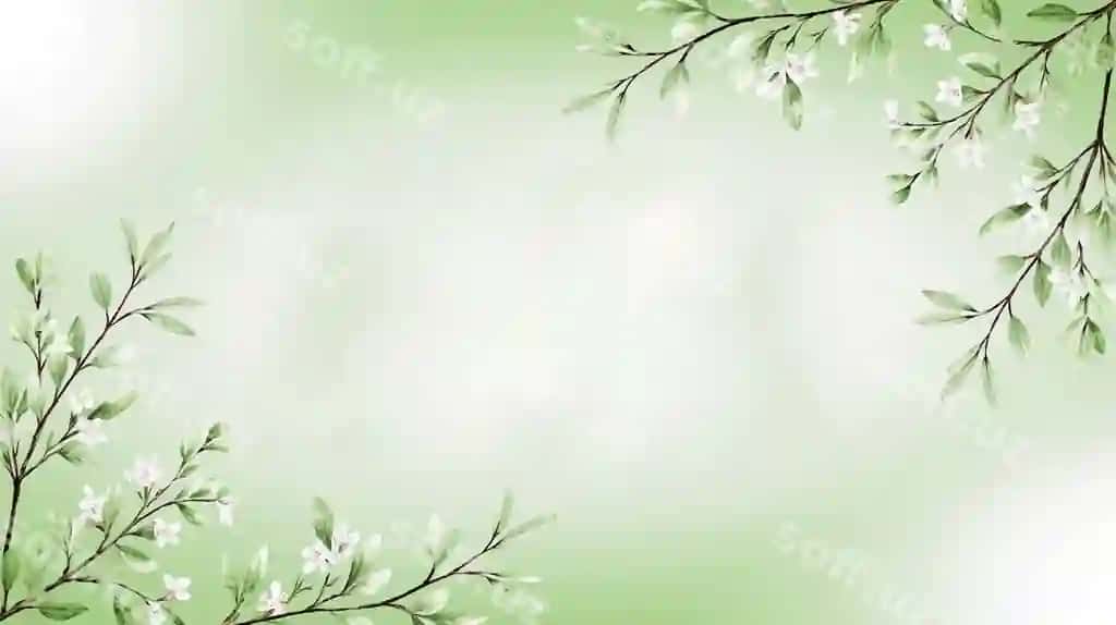 Gulli akvarel ramka bo'sh fonda | Floral watercolor frame blank background