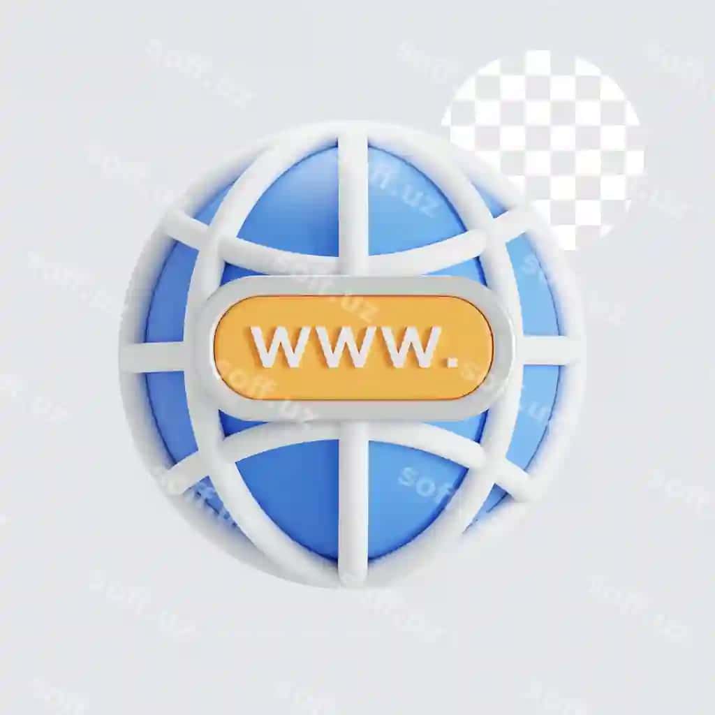 Veb-sayt tarmoq ramzi | Website network symbol