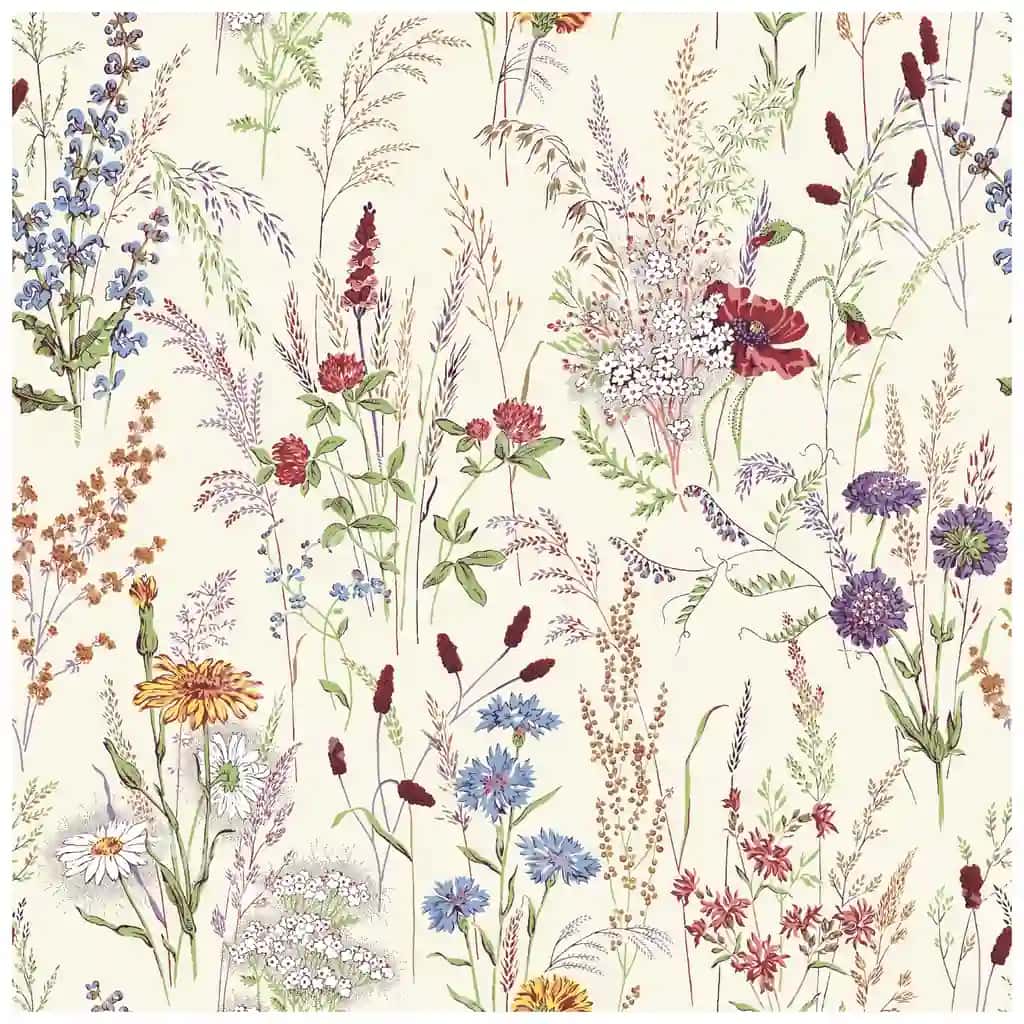 Maydon yovar gullari artist tomonidan | Field wild flowers by artist