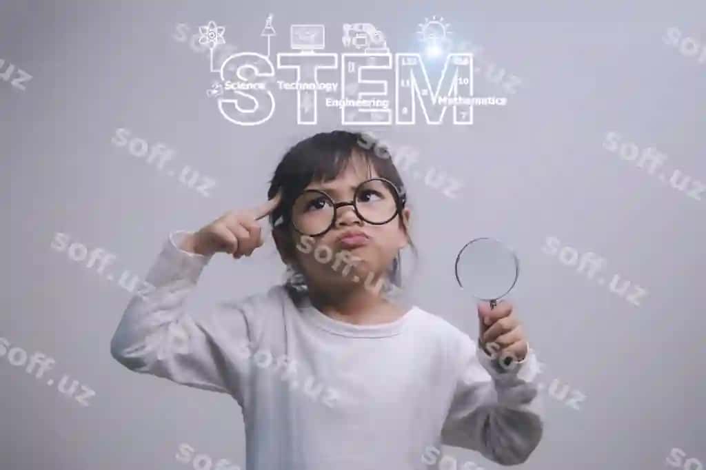 STEM ta'limi tushunchasi STEM fanlari, texnologiya, muhandislik, matematika, fan va texnologiya, texnologiya ta'limi tushunchasi | Stem education concept stem science technology engineering math scitech tech education concept
