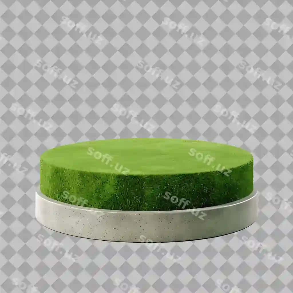 Kantileverlangan to'qqizburchak rezon podium, zamonaviy va massaj png obyekt bilan. | Cantilevered nonagonal resin podium with modern sleek png object