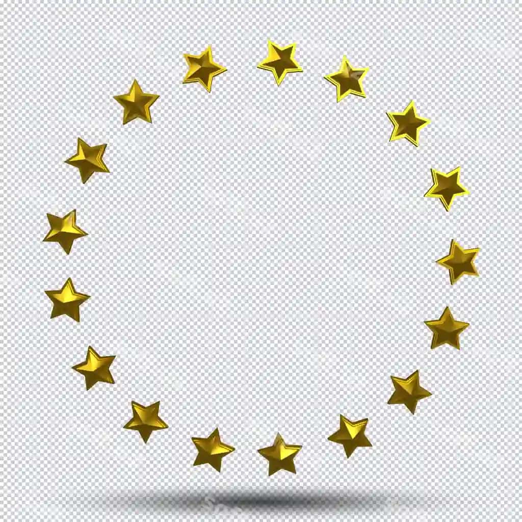 Haqiqiy doira oltin yulduzlar ajraltirilgan mijoz reytingi fikri | Realistic circle golden stars isolated customer rating feedback