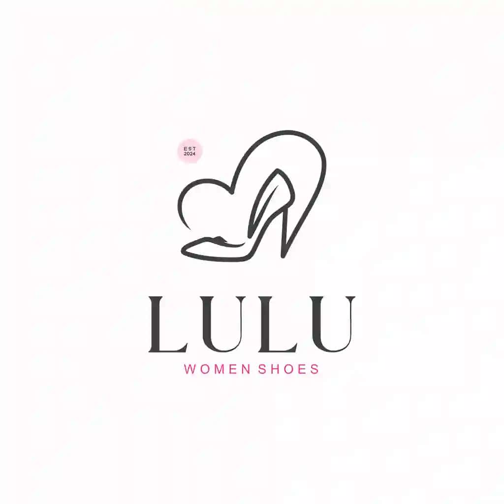 Ayollar poyafzali logotipi dizayn shabloni | Womens shoes logo design template
