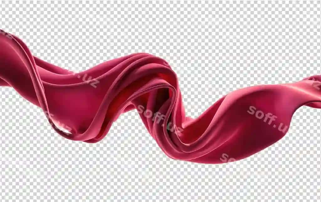 Qizil qizil anqarli dizayn shaffof fonda ko'rsatilgan | Red red abstract design is shown transparent background
