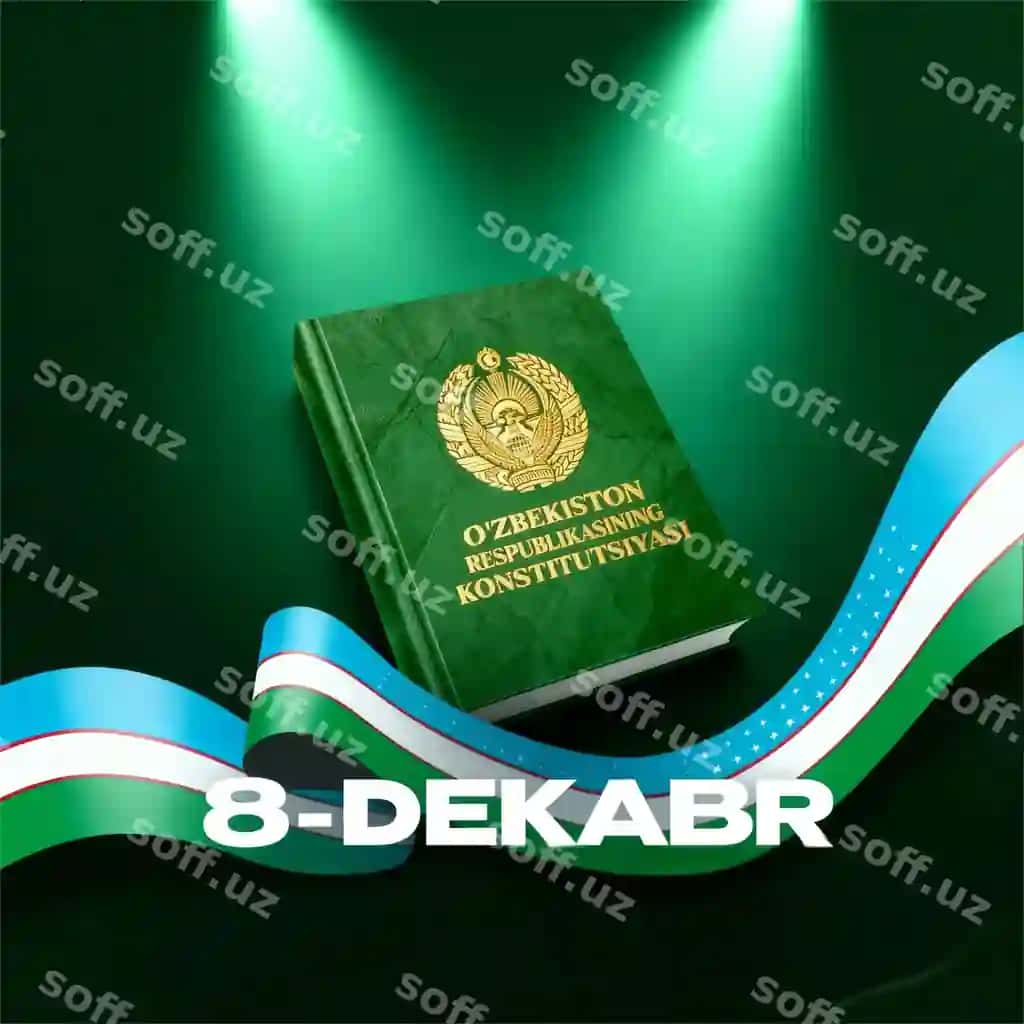 Oʻzbekiston Konstitutsiya kuni esdirmoni milliy ramzlar bilan | Uzbekistan constitution day commemoration with national symbols