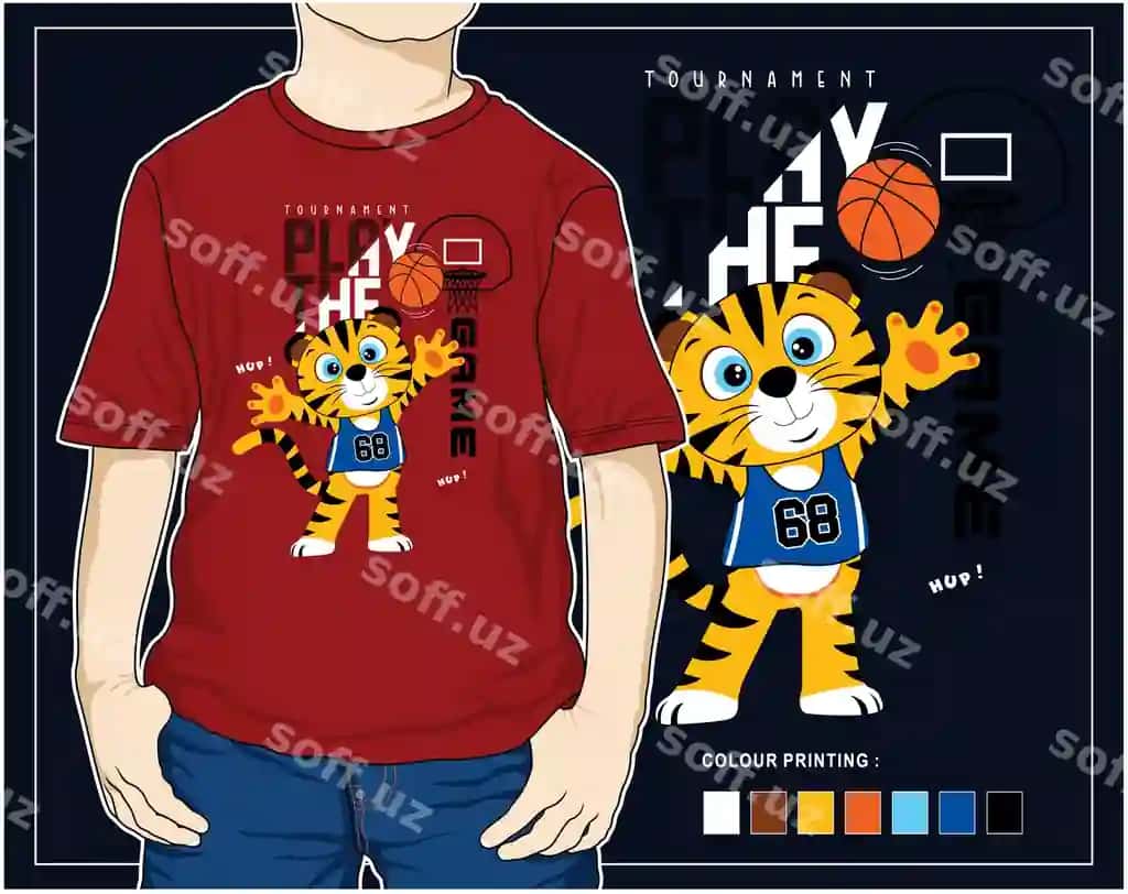 O'yin o'yin vektor hayvon karyokat illustratsiya dizayn grafik bosma | Play game vector animal cartoon illustration design graphic print