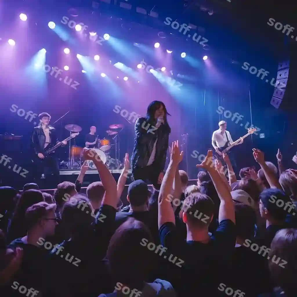 Energetik konsert to'ploni | Energetic concert crowd