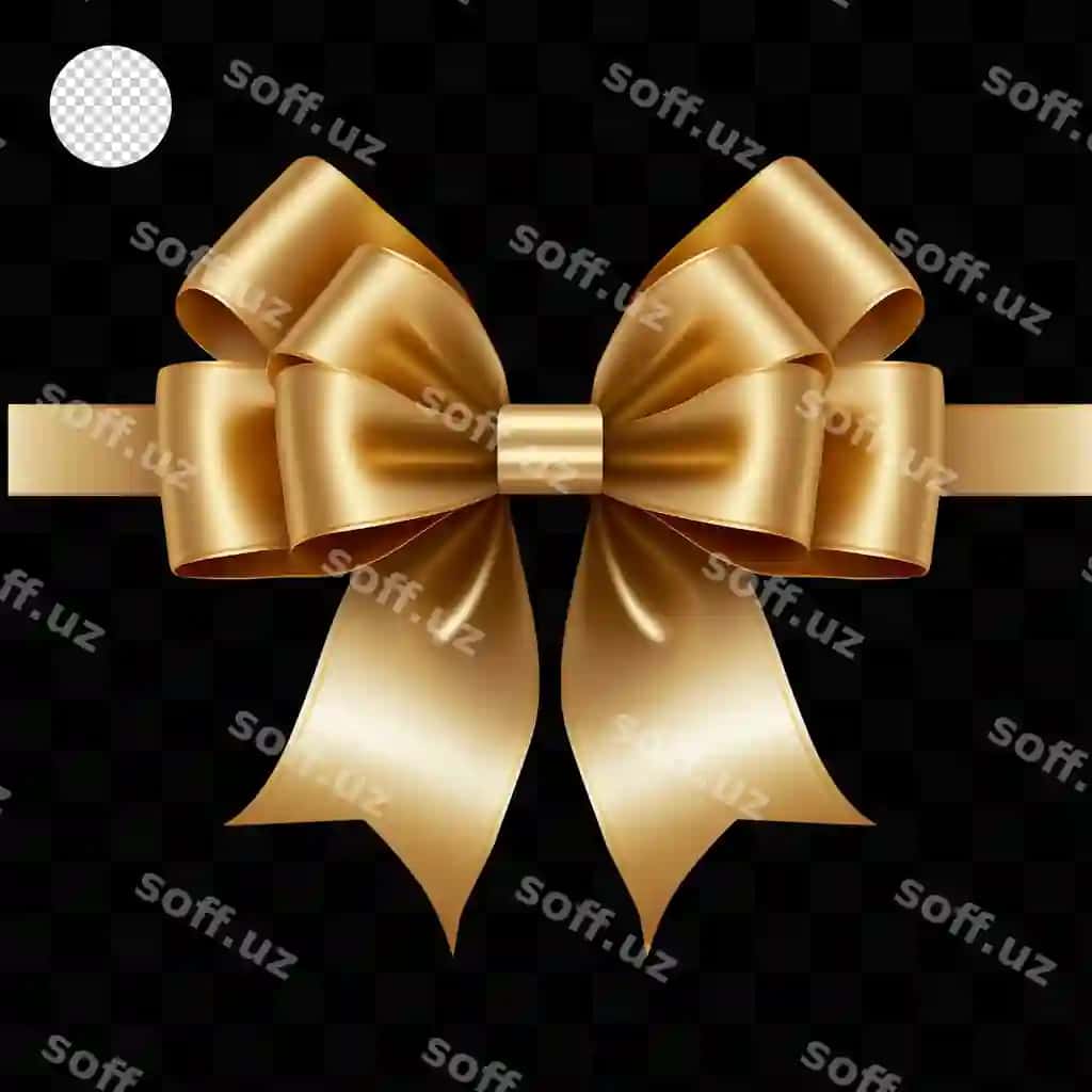 Oltin qoshiq bant | Gold bow ribbon