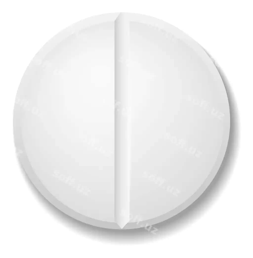 Doira aspirin tabletka oq bo'sh dorvo namunasi | Round aspirin tablet white blank drug mockup