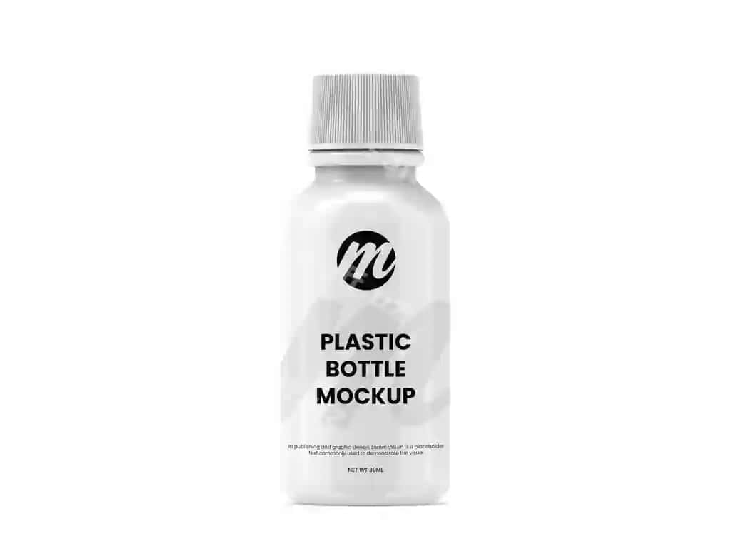 Plastik shisha mohiy shirin shisha namunasi | Plastic bottle essential oil bottle mockup