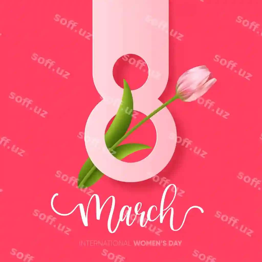 8-mart foni dizayni minimal vektor illustratsiyasi | 8 march background design minimal vector illustration