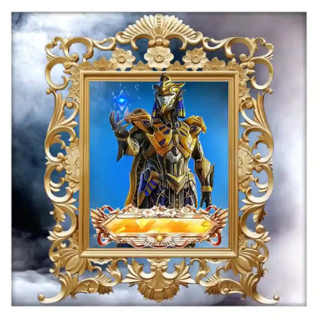 Gold Frame Gaming Avatar