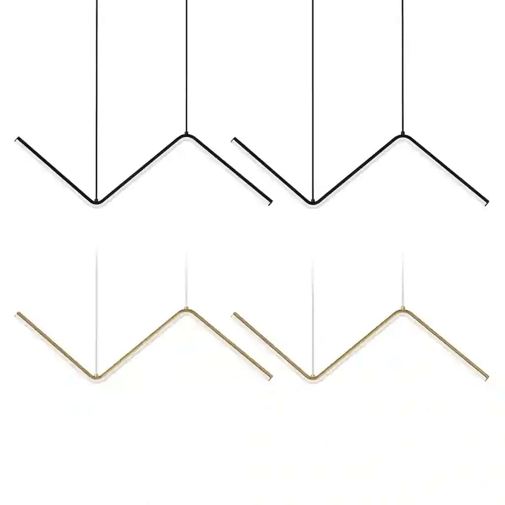 Minimalist Geometric LED Pendant