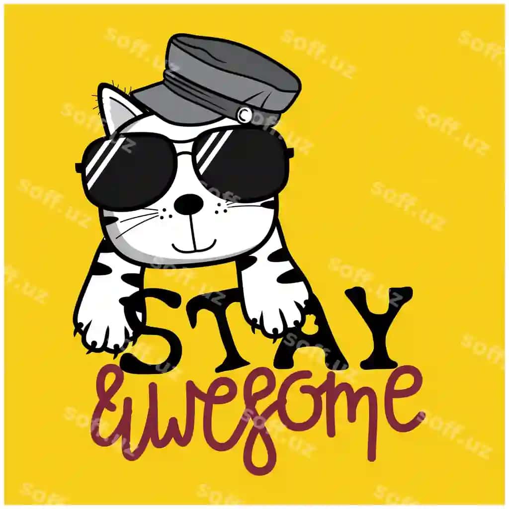 Chiroyli mushuk hazli hayvon karyakaturasi | Cool cat funny animal cartoon