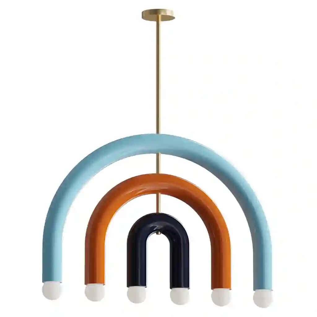 Rotating Rainbow Pendant Lamp F1