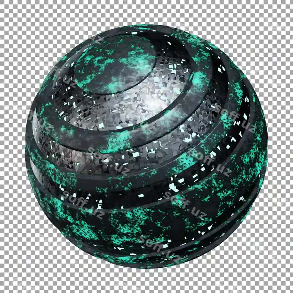 Yashil planeta fan-texnologiya foydalanuvchi interfeysi elementi | Green planet sci fi ui element